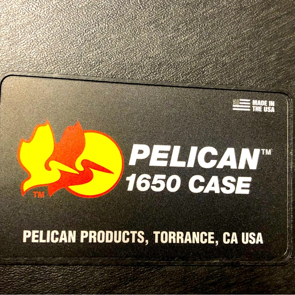 Pelican 1650 case